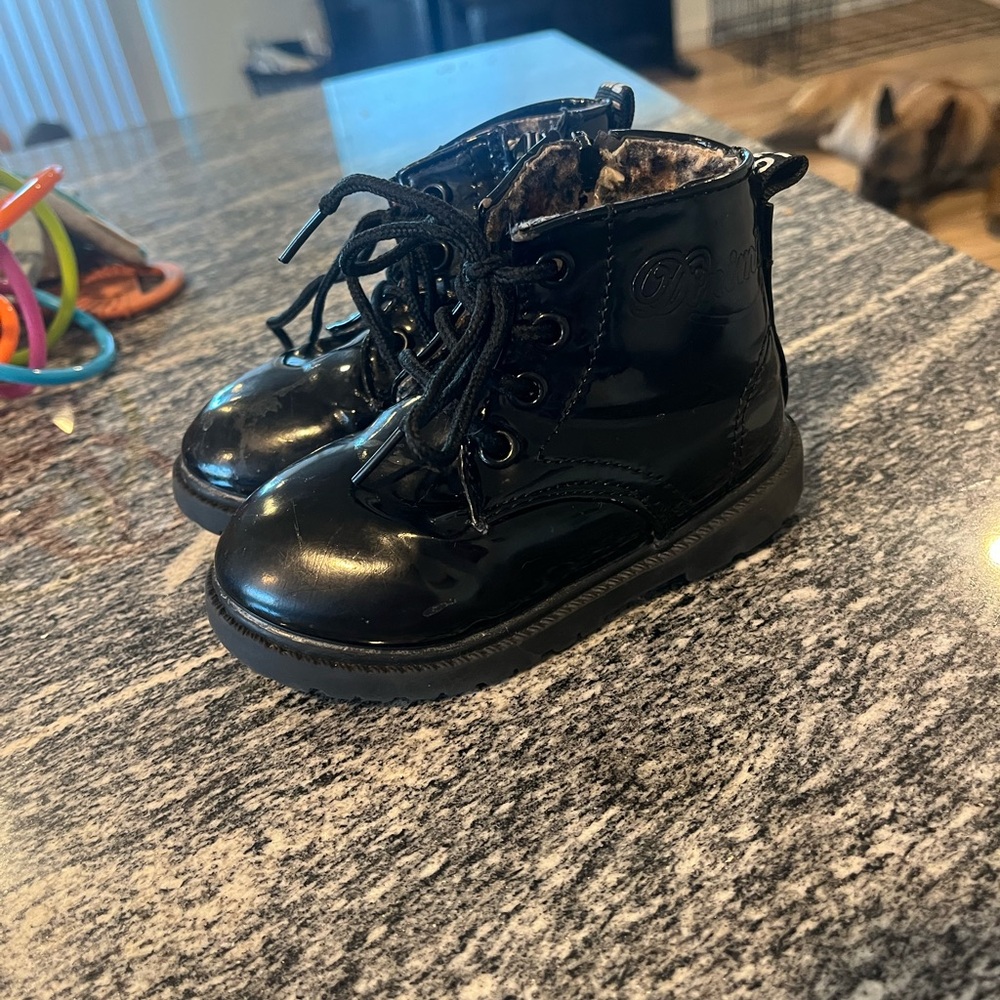 Black Kids Boots